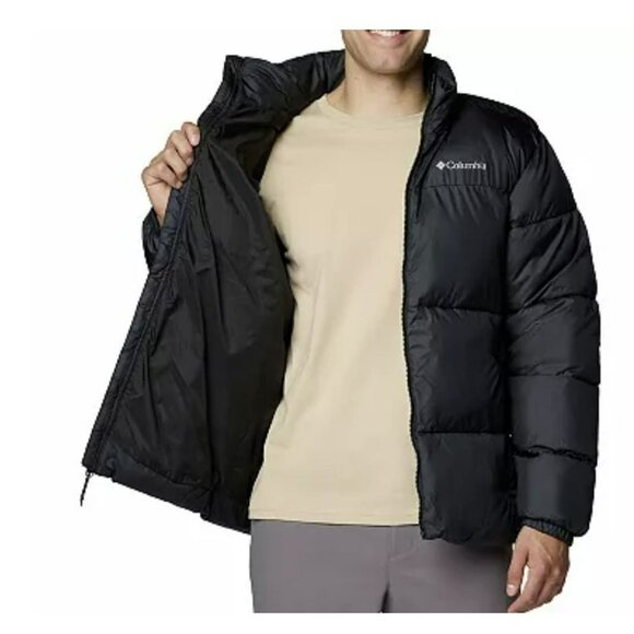 Columbia Men's Columbia Puffect III Jacket Black Size 2XL Tall NWT - Picture 2 of 10